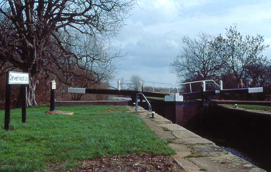View downstream from Derwent Mouth Lock